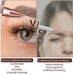2-in-1 LED Precision Trimmer – Tool for Face & Eyebrows {30% Off Spacial }