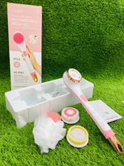 Cnaier 4-in-1 Rechargeable Body Spa Brush Kit