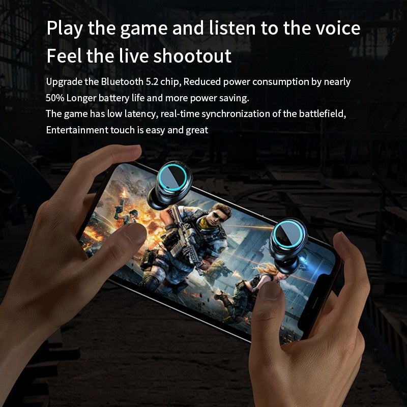 M25 Wireless Earbuds with Mini Power Bank – Ultimate Sound, Anytime, Anywhere