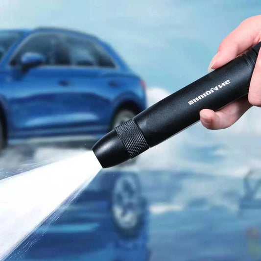 High-Pressure Hose Nozzle Gun Set – Adjustable Multi-Function Spray for Car, Garden &amp; Home Cleaning