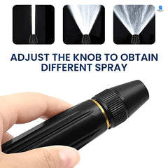 High-Pressure Hose Nozzle Gun Set – Adjustable Multi-Function Spray for Car, Garden &amp; Home Cleaning