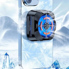 LZ-F18 RGB Mobile Phone Cooling Fan – Turbo Radiator with LED Temperature Display for Pro-Level Gaming